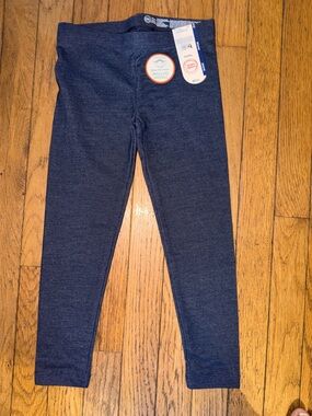 wonder nation Navy Textured Knit Leggings